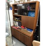 A teak sideboard