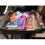 A quantity of 1950's/60's Pop and Rock music memorabilia of song sheets,