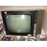 An old CRT television