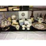 A collection of Potters china including Wade Couldron etc.