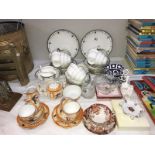 A quantity of old china and an old 1920's tea set A/F