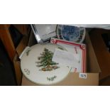 A quantity of boxed collector's plated including Wedgwood.