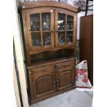 A rustic farmhouse dresser/cabinet