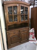 A rustic farmhouse dresser/cabinet