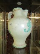 A large old pottery jug.