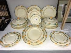 A collection of vintage Grindley china including tureens etc.