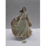 A Royal Worcester figurine, Viennese Waltz.