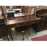 A 2 drawer desk