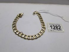 A 9ct gold bracelet, approximately 32 grams.