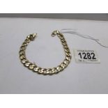 A 9ct gold bracelet, approximately 32 grams.