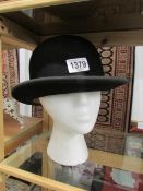 A half size 'Exacta' bowler hat.