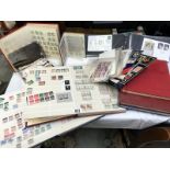 A collection of stamp albums,