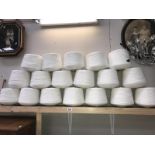 18 cones of white wool - Ecafil Quito Opaco - Each weigh approximately 1.