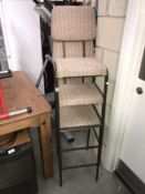 3 stackable bar stools