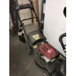 A Honda lawn mower