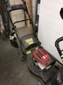 A Honda lawn mower