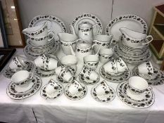 A large quantity of retro 1970's Alfred Meakin 'Springwood' tea and dinnerware