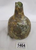 A 15/16th century onion bottle, a/f.