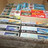 Approximately 21 assorted model aircraft kits including Airfix, Fujimi etc.