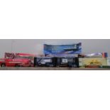 A collection of airfield fire and rescue related die cast models and a collection of miscellaneous