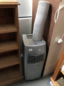 An anchor heater/fan/dehumidifier