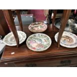 8 collectors plate including Royal Doulton and Royal Albert