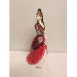 A Royal Doulton figurine 'Mantilla', 12" tall.