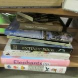 A good lot of natural history books.