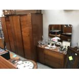 A 1960/70's Austinsuite 3 piece bedroom suite