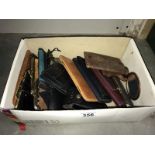 A quantity of leather wallets & purses etc.