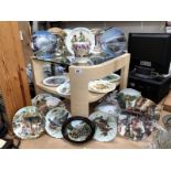 16 boxed and 7 unboxed assorted collectors plates including Royal Doulton 'Old Country Crafts',