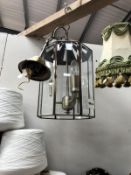 A 3 arm ceiling lantern