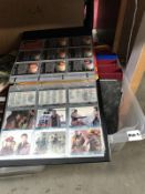 7 albums of trading cards - mainly James Bond