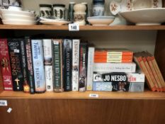 A shelf of books & novels