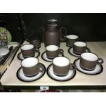 A Lancaster pottery tea set