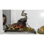 Taxidermy - snake.