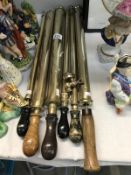 6 brass garden sprays including Andeff, Dron-wal & Nesthill etc,