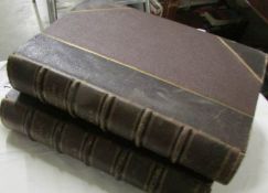 2 volumes of Bryan's Dictionary of Painters and Engravers by Michael Bryan, 1889.