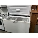 A Beko chest freezer