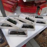 10 x '00' gauge tank engines.