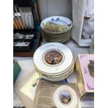 A quantity of Coalport & Royal Worcester collectors plates