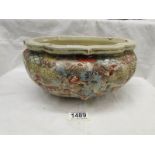 An Oriental hard paste porcelain bowl,.