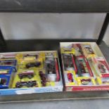 2 trays of diecast including Corgi Base-Toys and Classix.