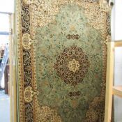 A Keshan carpet, 230 x 160 cm.