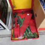 A box of vintage Meccano.