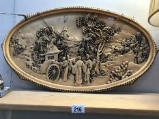 An unusual Chinese resin plaque