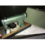 A vintage Viking Husquanna electric sewing machine