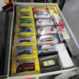 A tray of boxed 1:76 scale diecast including Corgi, Schuco, Classix etc.