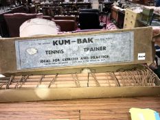 An original Kum-Bak tennis trainer