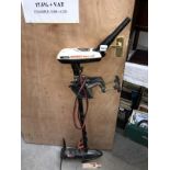 An outboard 12V electric motor - Minn Kota for Mitchell